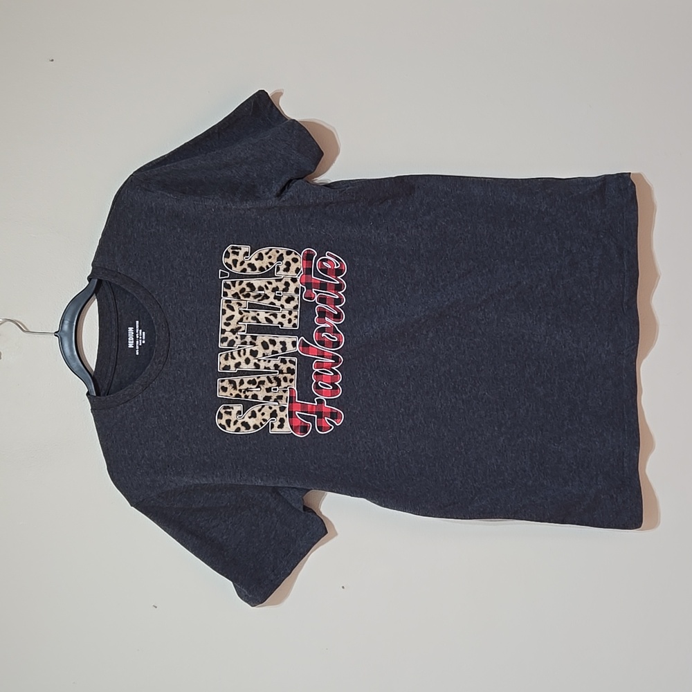 Santa's Favorite Women's Short Sleeve Tee
